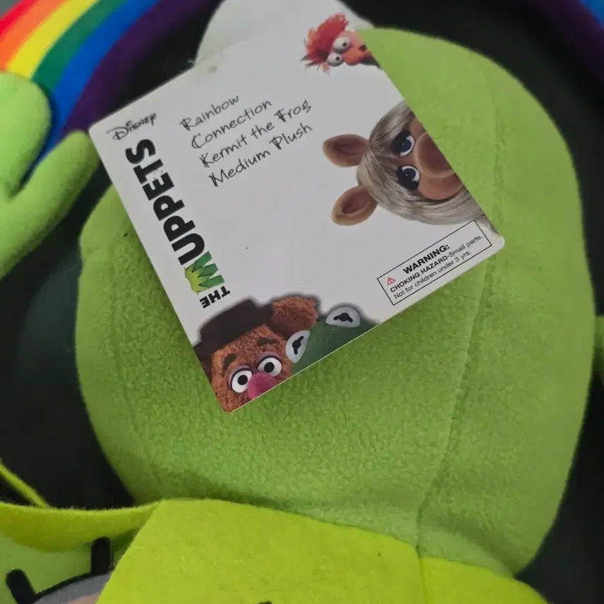 [BUNJANG] KIDROBOT Muppets Rainbow Connection Kermit Plush 33cm / 키드로봇 머펫 레인보우 커넥션 커밋 인형