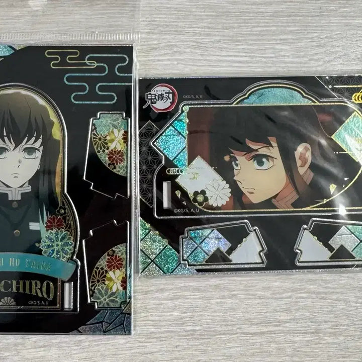[BUNJANG] Demon Slayer Muichiro Tokito Lacquerware Style Acrylic Stand Vol. 4 &amp; 5 Bundle Set / (미개봉) 귀멸의칼날 무이치로 나전풍 시리즈 아크릴 스탠드