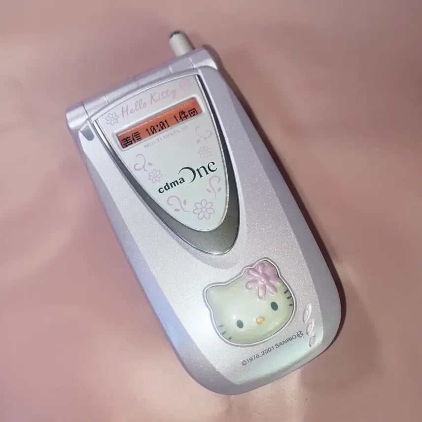 [BUNJANG] Classic Hello Kitty Phone Japanese Mockup Phone Docomo Gyaru Phone Charm Strap / 고전 키티폰 일본 모형폰 목업폰 도코모 갸루폰 키링 스트랩 다이어리