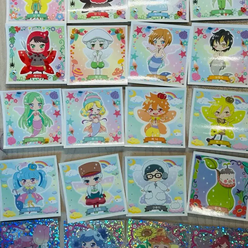 [BUNJANG] Fairy Princess Fairy Louis Classic Stickers 125-Piece Bundle Set / 숲의요정 페어리루 고전스티커 125장 일괄판매