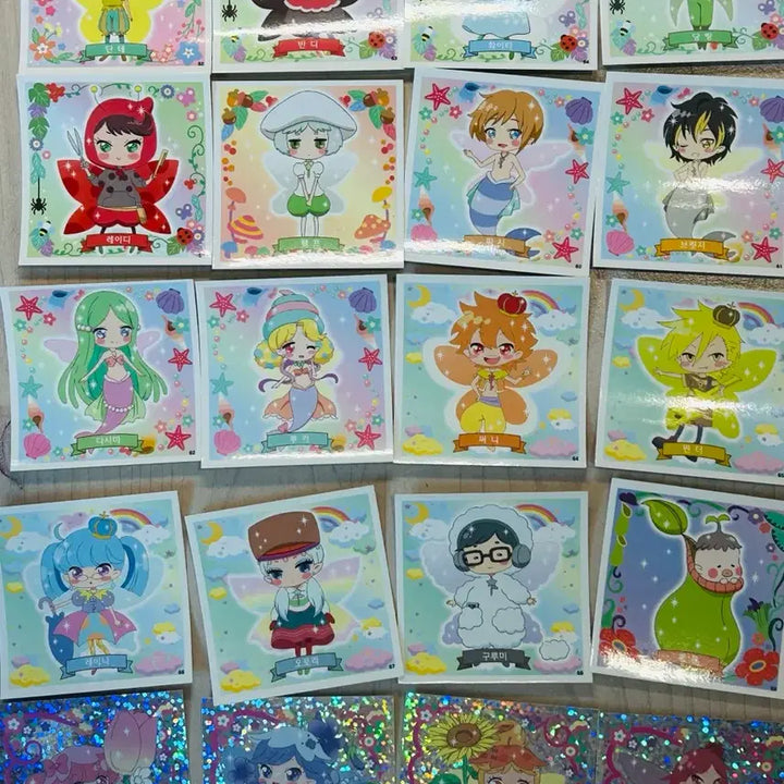 [BUNJANG] Fairy Princess Fairy Louis Classic Stickers 125-Piece Bundle Set / 숲의요정 페어리루 고전스티커 125장 일괄판매