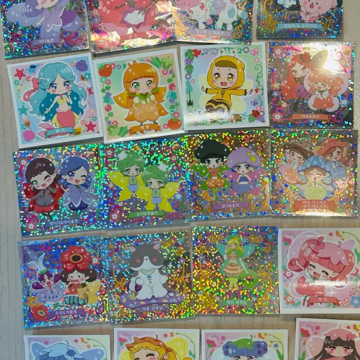 [BUNJANG] Fairy Princess Fairy Louis Classic Stickers 125-Piece Bundle Set / 숲의요정 페어리루 고전스티커 125장 일괄판매
