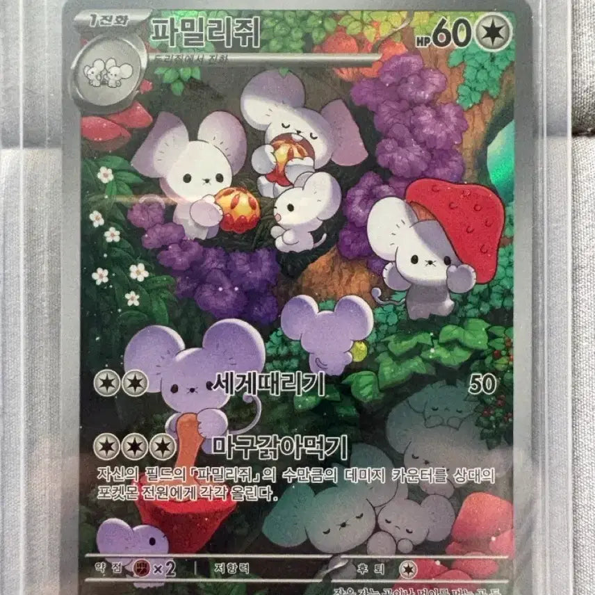 [BUNJANG] Pokemon Card Famille Rush AR / 포켓몬카드 파밀리쥐 AR