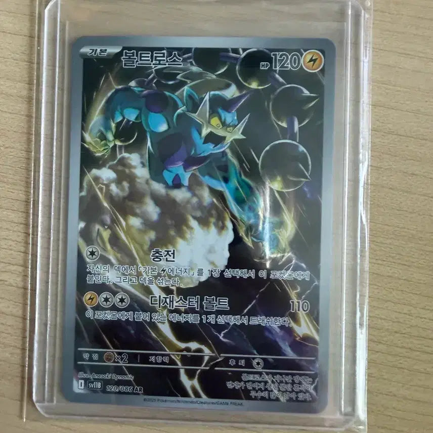 [BUNJANG] Pokemon Voltorb AR Card / 포켓몬 볼트로스 AR
