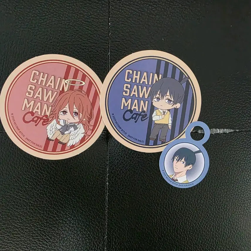 [BUNJANG] Chainsaw Man Postcard Coaster Bundle / 체인소맨 엽서 코스터 일괄 콜라보카페