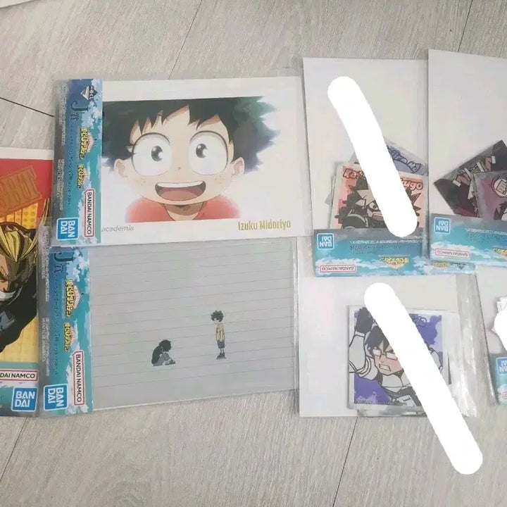 [BUNJANG] My Hero Academia Ichiban Kuji J Prize Sticker &amp; Postcard Bundle Set / 나의 히어로 아카데미아 제일복권 j상