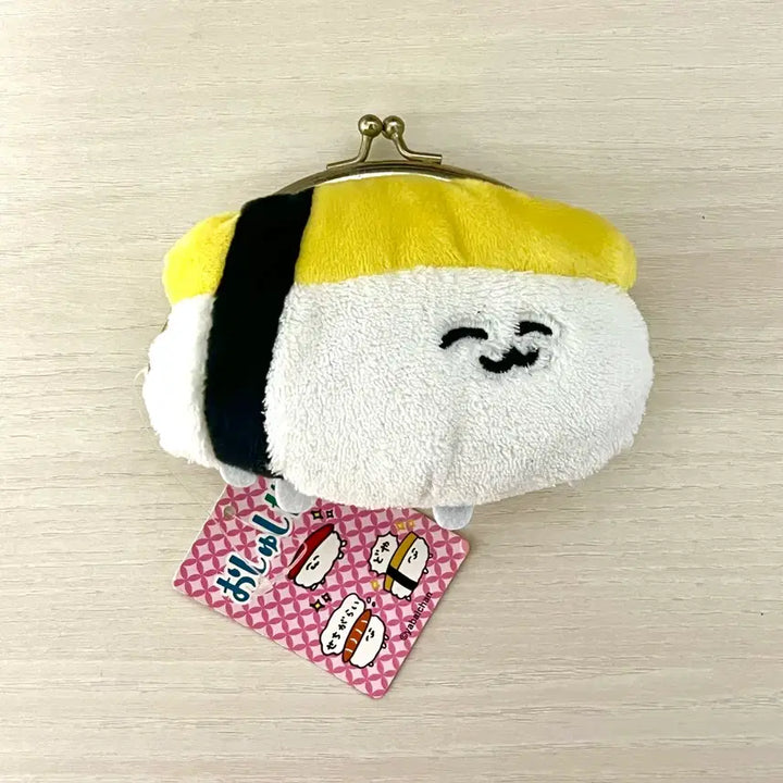 [BUNJANG] Oshiyodayo Egg Sushi Coin Purse Pouch / 오슈시다요 계란초밥 인형 동전지갑 파우치