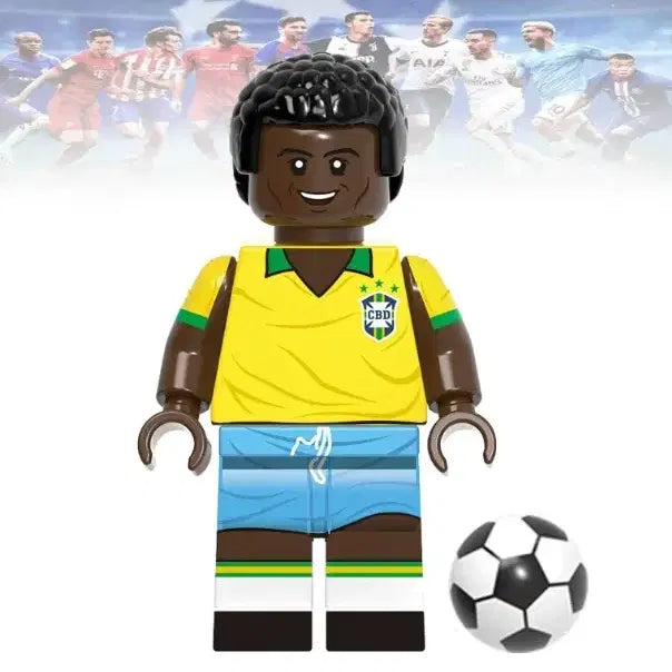 [BUNJANG] LEGO Custom World Cup Legends Superstars Minifigure 3-Set Bundle / 레고 축구커스텀 월드컵 레전드 슈퍼선수 미니피규어 3종세트 미개봉 새상품