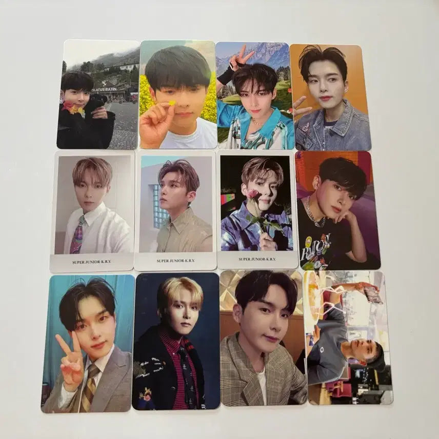 [SOLD OUT] [BUNJANG] Super Junior Ryeowook Photocard Bundle Set / 슈퍼주니어 려욱 포카 일괄 판매