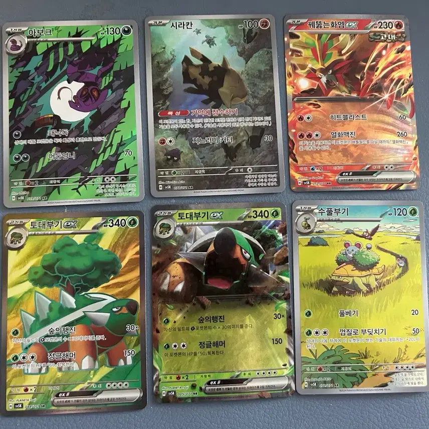 [BUNJANG] Pokemon AR Collection - Arbok, Budew, Relicanth, Piplup, Clefairy, Dedenne / 포켓몬스터 ar 모음 - 아보크, 수풀부기, 시라칸,팽도리, 삐삐, 데덴