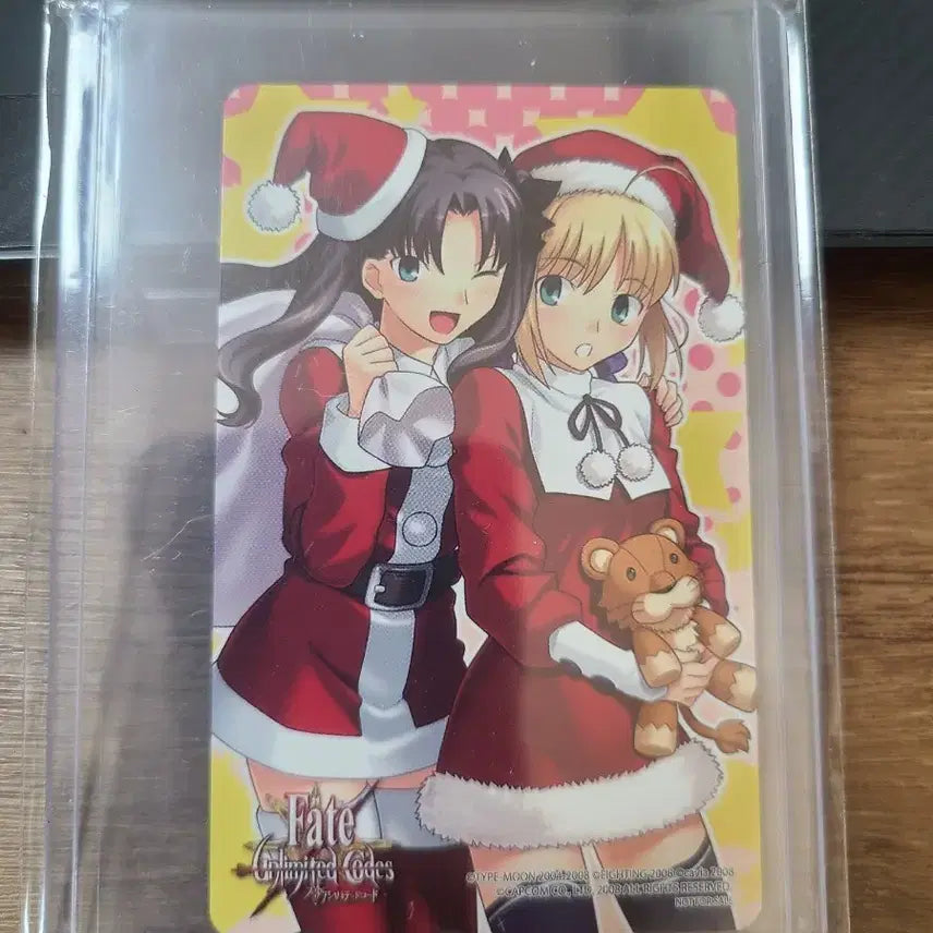[BUNJANG] Fate/Unlimited Codes Christmas Teleca / 페이트/언리미티드 코드 크리스마스 텔레카
