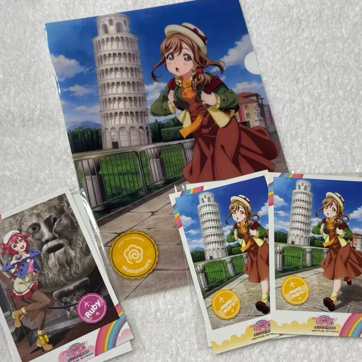 [BUNJANG] Love Live! Sunshine!! The Movie Limited Edition Clear File &amp; Cards (Hanamaru, Ruby) / 러브라이브 선샤인 극장판 하나마루