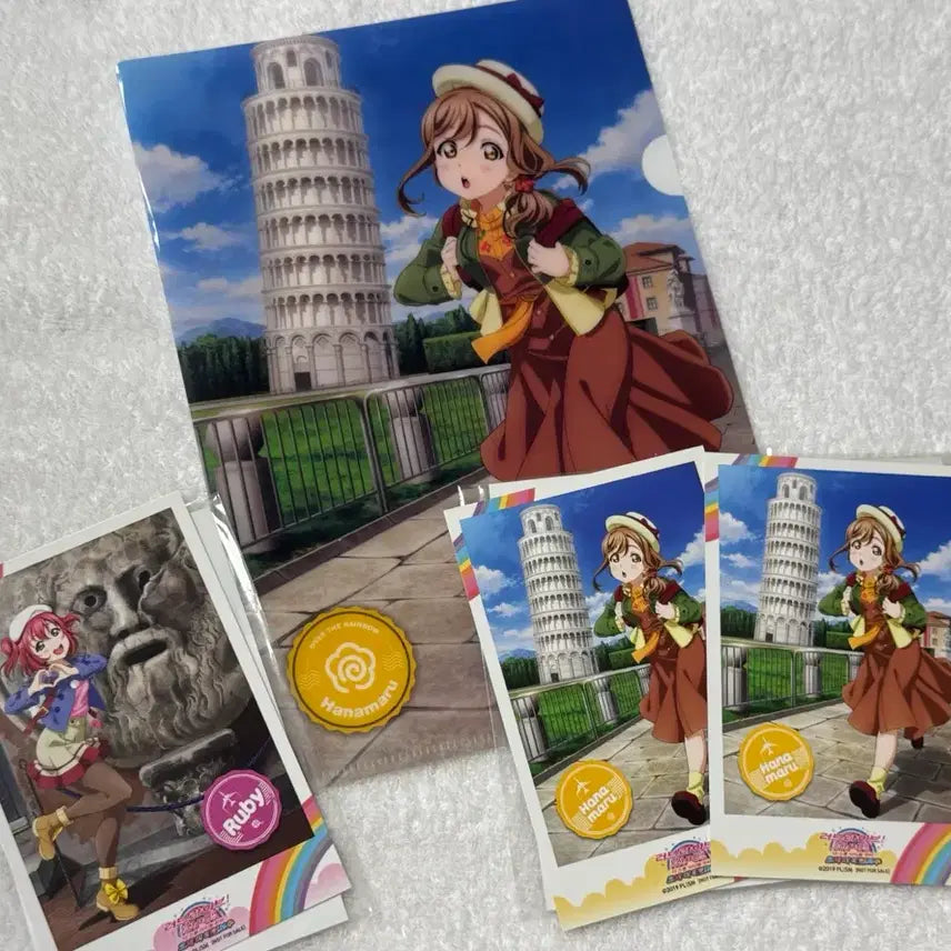 [BUNJANG] Love Live! Sunshine!! The Movie Limited Edition Clear File &amp; Cards (Hanamaru, Ruby) / 러브라이브 선샤인 극장판 하나마루