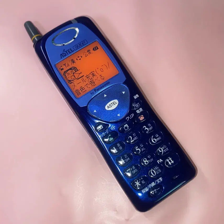 [BUNJANG] Vintage Docomo Garu-pon Kitty-phone Charms Strap Diary / 고전 일본 모형폰 목업폰 도코모 갸루폰 키티폰 키링 스트랩 다이어리