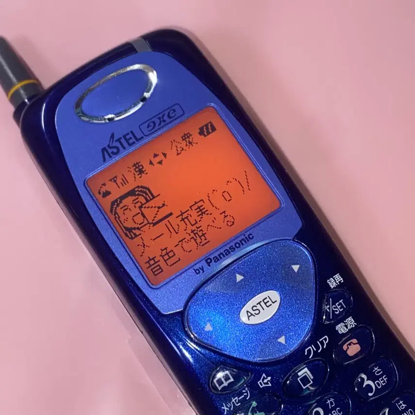[BUNJANG] Vintage Docomo Garu-pon Kitty-phone Charms Strap Diary / 고전 일본 모형폰 목업폰 도코모 갸루폰 키티폰 키링 스트랩 다이어리