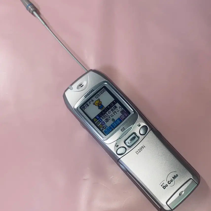 [BUNJANG] Vintage Hello Kitty Phone Japanese Model Phone Mock-up Phone Docomo Gyaru Phone Keychain Strap Diary / 고전 키티폰 일본 모형폰 목업폰 도코모 갸루폰 키링 스트랩 다이어리