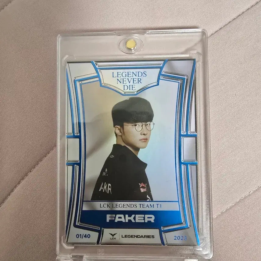 [BUNJANG] Faker 2023 LCK Legendaries Championship Edition Card / 페이커 선수의 2023 LCK 레전더리즈 챔피언십 에디션 카드