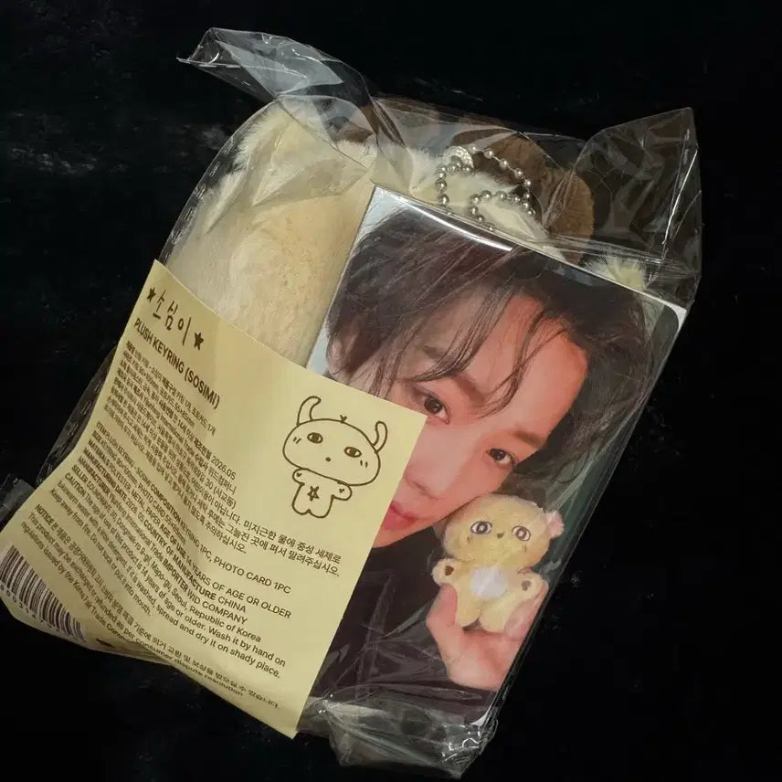[BUNJANG] Park Jihoon Sosimi Doll Keychain Sealed / 박지훈 소심이 인형 키링 미개봉 양도