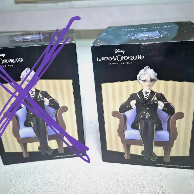 [BUNJANG] Twisted Wonderland Azul Chair Figure (Sealed) / 트위스테 아즐 아셴그로토 의자 피규어 옥타비넬