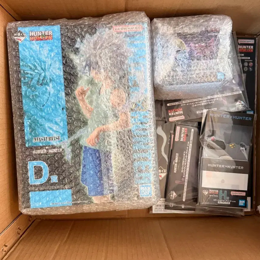 [BUNJANG] Hunter x Hunter Chimera Ant Arc Ichiban Kuji D &amp; F Prize Bundle / 헌터헌터 키메라앤트2 제일복권 D,F 일괄판매