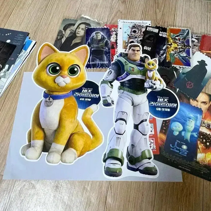 [BUNJANG] Buzz Lightyear Original Ticket, Film Mark, Art Card, Poster Set / 버즈 라이트이어 오리지널티켓 오티 토이스토리 포스터 필름마크아트카드