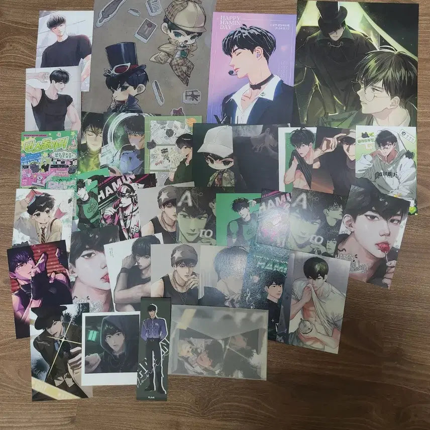[BUNJANG] PLAVE Hamin Unofficial Goods Bundle Set / 플레이브 비공굿 하민 생카 굿즈 일괄