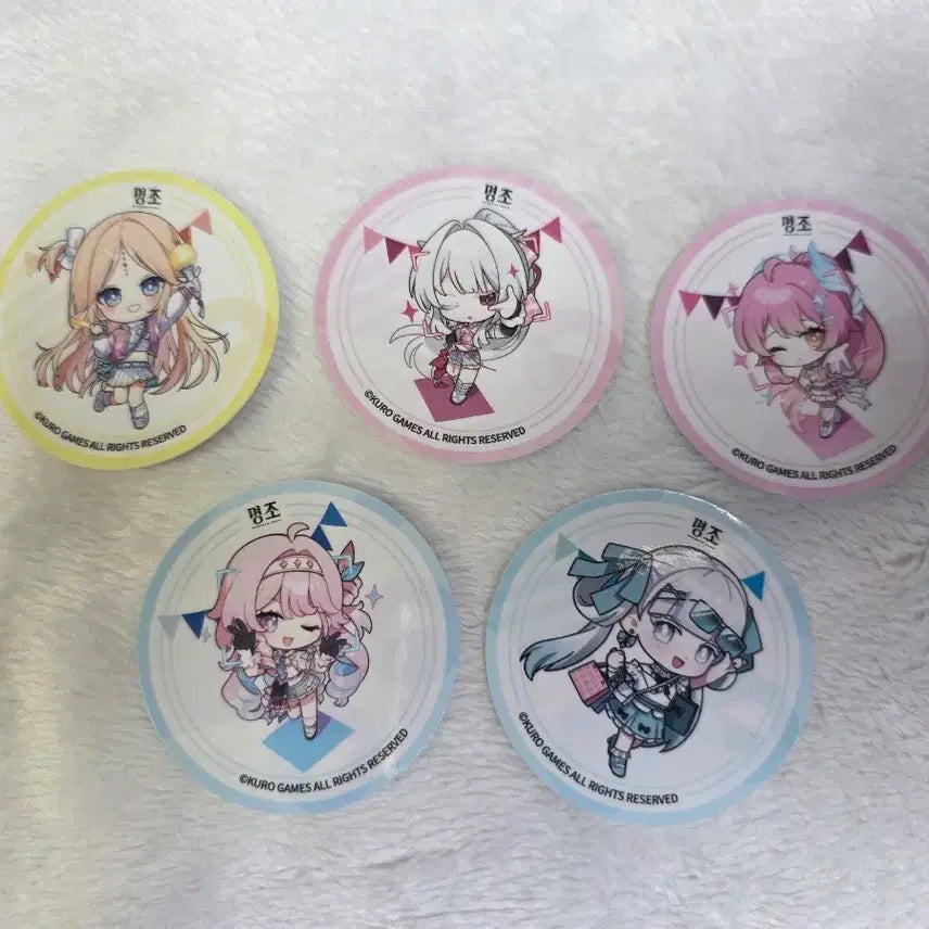 [BUNJANG] Myeongjo 2nd Anniversary Festival Goods Sticker Full Set / 명조 2주년 페스티벌 굿즈 스티커 풀세트 판매
