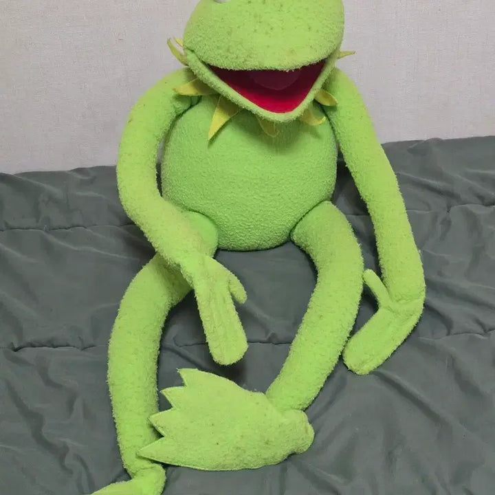 [BUNJANG] Applause 1998 Original Kermit the Frog Giant Plush 32-inch / 1998 어플로즈 자이언트 커밋 인형 32인치