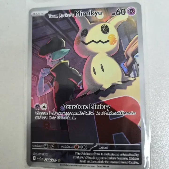 [BUNJANG] Pokemon TCG North America Phantump &amp; Mimikyu Card / 포켓몬카드 북미 따라큐 미미큐