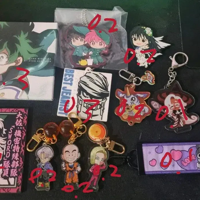 [BUNJANG] Ichiban Kuji Prizes &amp; Acrylic Keyrings / 제일복권 하위상 그 외 팝니다