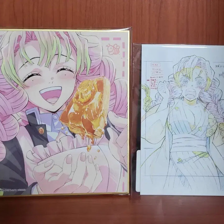 [BUNJANG] Demon Slayer Mitsuri Kanroji Shikishi Board / 귀멸의 칼날 미츠리 색지