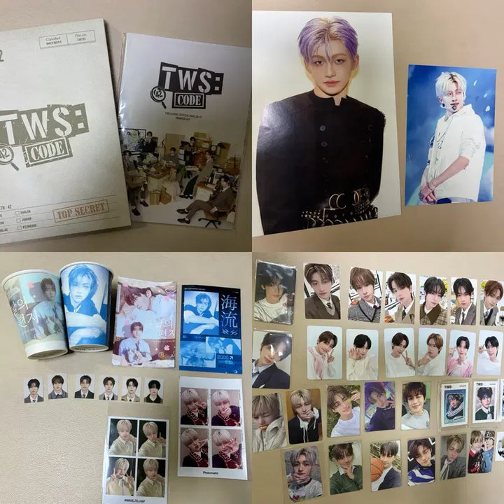 [BUNJANG] TWS Membership Kit Photobook Photocard Birthday Cup Poster Binder Set / 투어스 TWS 멤버십키트 포토북 포토카드 생일컵