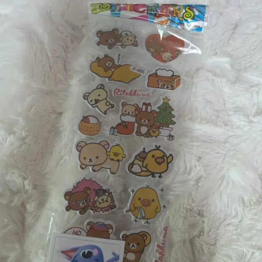 [BUNJANG] Rilakkuma Sticker Set / 리락쿠마 스티커