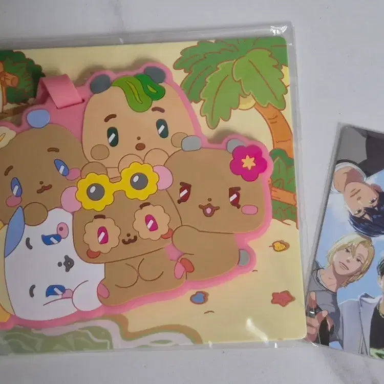 [BUNJANG] PLAVE Luggage Tag &amp; Photocard Bundle Set / 플레이브 러기지택, 포카 미개봉 판매