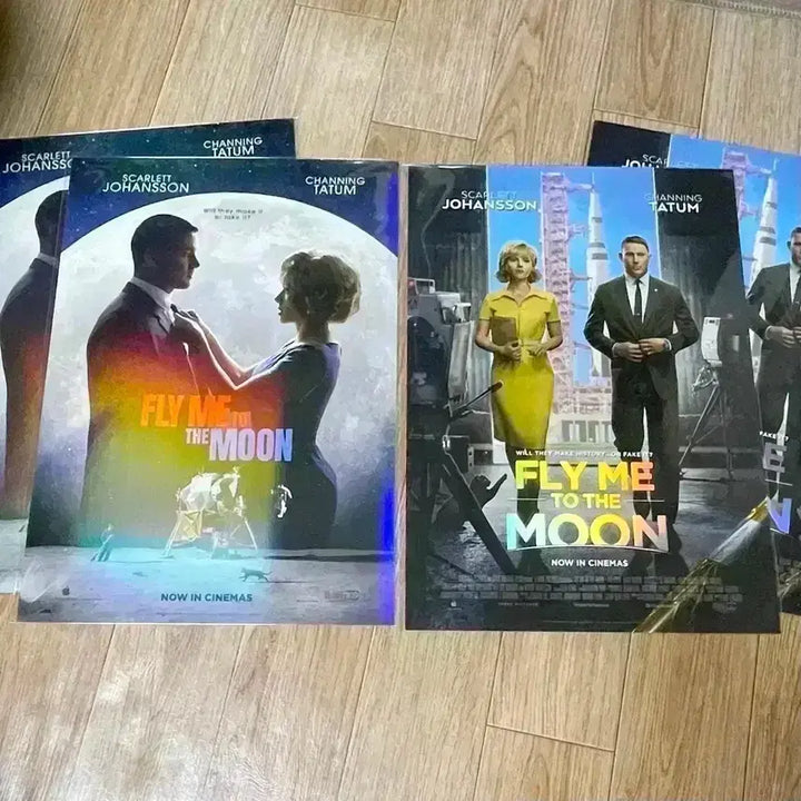 [BUNJANG] Fly Me to the Moon A3 Poster Scarlett Johansson / 플라이미투더문 A3 포스터 메가박스 롯데시네마 스칼렛 요한슨 영화