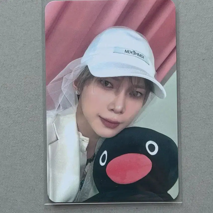 [BUNJANG] ATEEZ Yeosang Penguin Lucky Draw Photocard / 에이티즈 여상 팝업 럭키드로우 펭귄 포카 핑구
