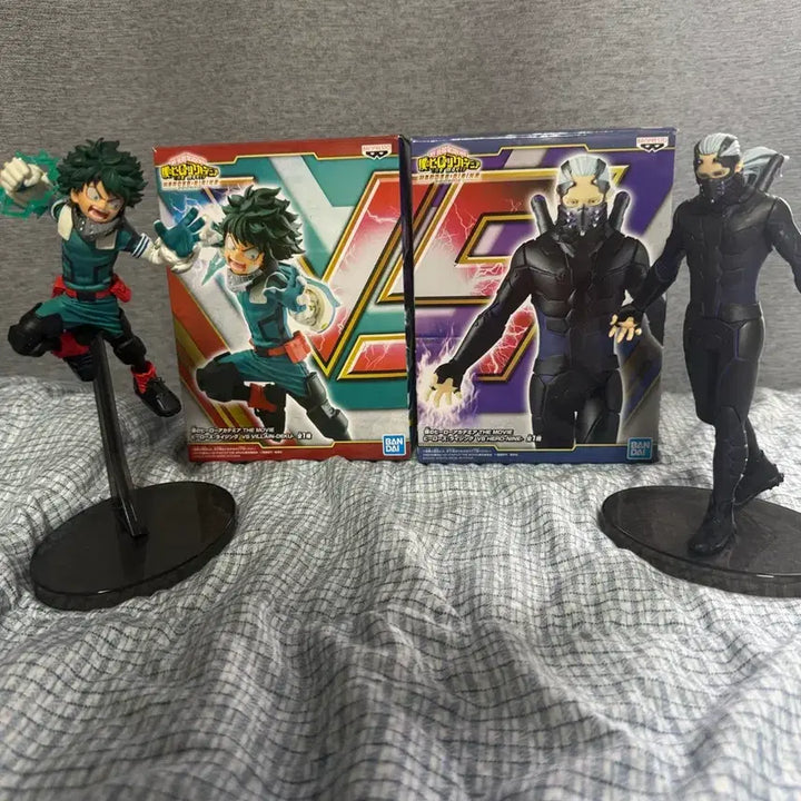 [BUNJANG] My Hero Academia: Heroes Rising Izuku Midoriya &amp; Nine Bundle Set Figure / (일괄) 나히아 히어로즈 라이징 미도리야,나인 피규어