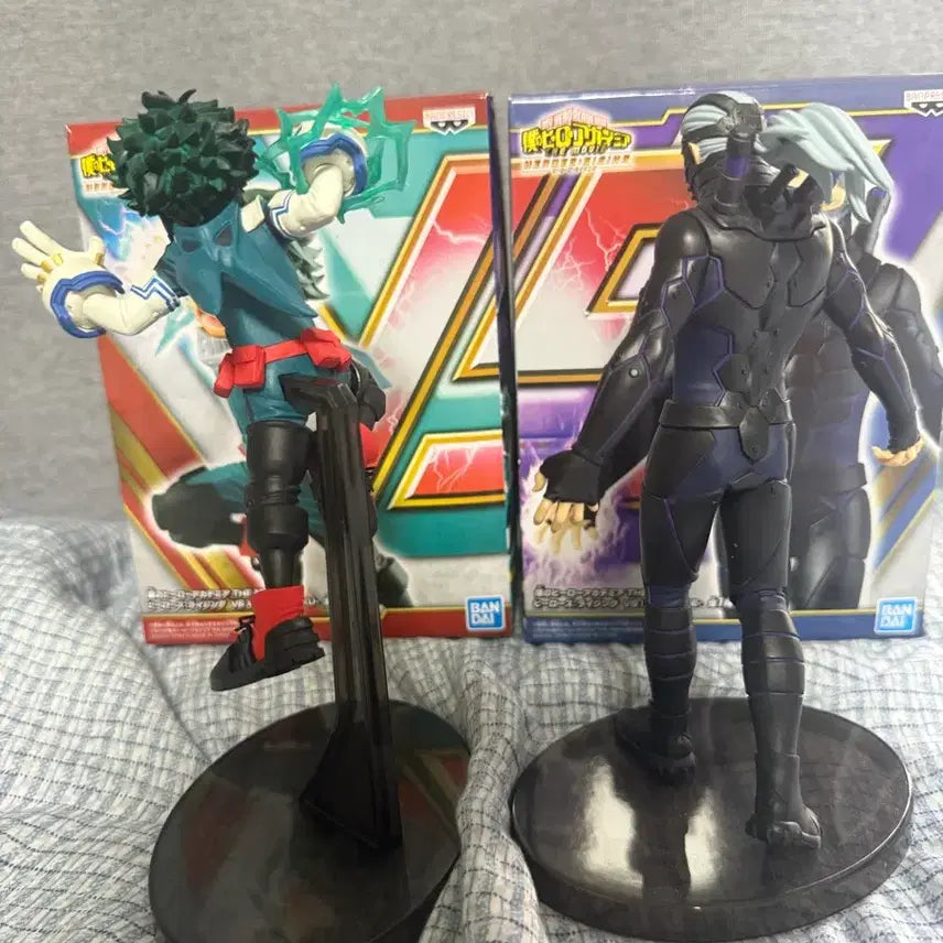 [BUNJANG] My Hero Academia: Heroes Rising Izuku Midoriya &amp; Nine Bundle Set Figure / (일괄) 나히아 히어로즈 라이징 미도리야,나인 피규어