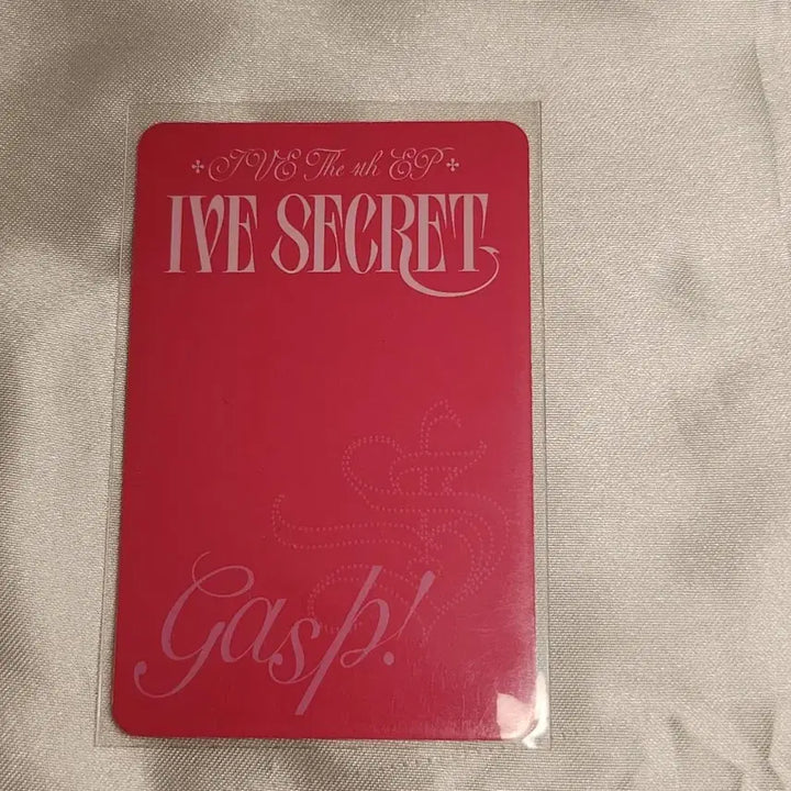 [BUNJANG] IVE Yseo Secret Sasp Photocard / 아이브 이서  시크릿 sasp 포카