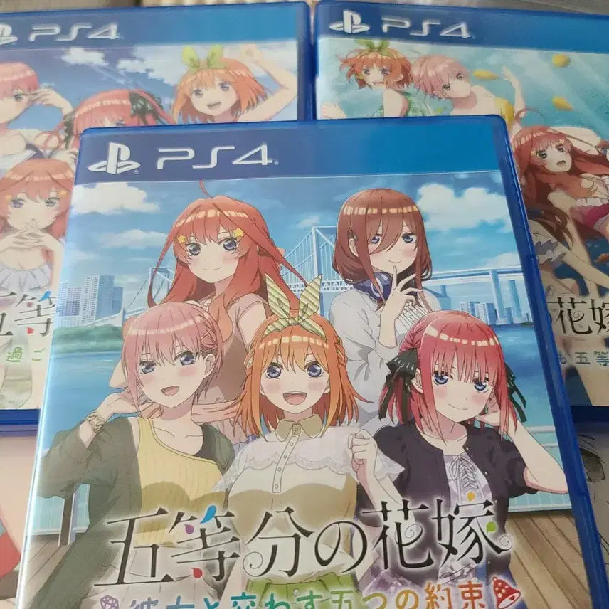 [BUNJANG] The Quintessential Quintuplets Movie Blu-ray &amp; Game 3-Set Bundle / 5등분의 신부 블루레이/게임 3종세트 묶음판매합니다