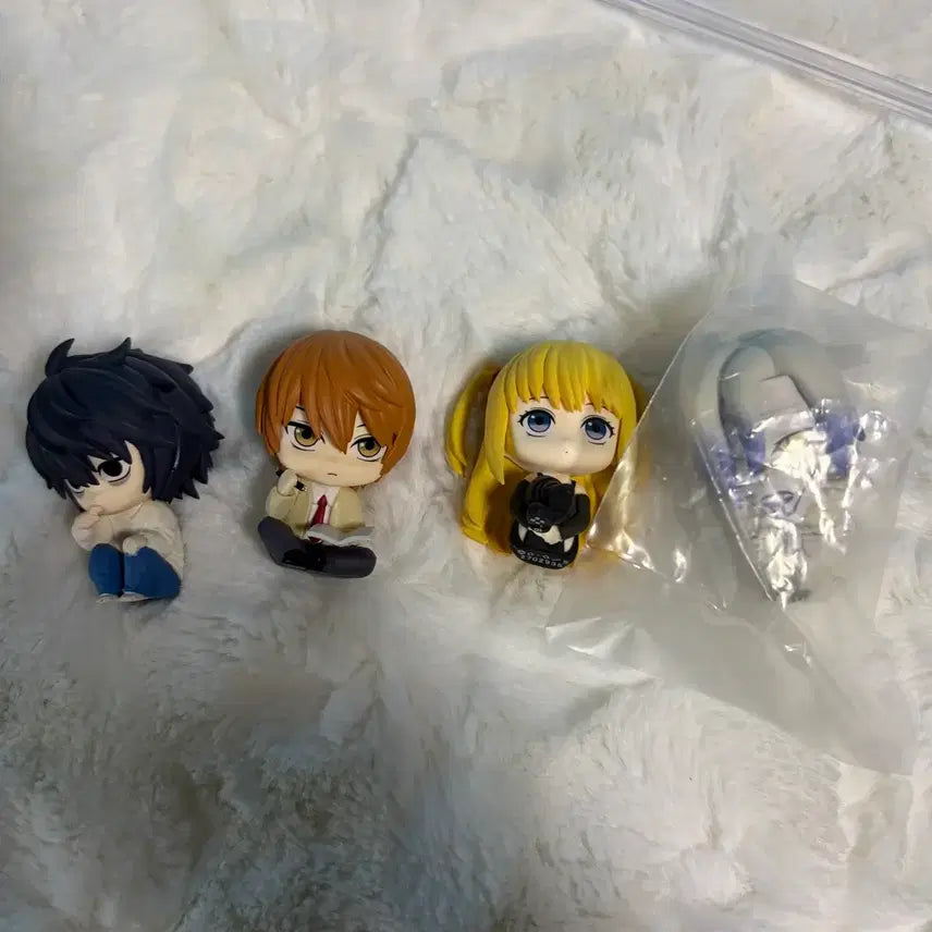 [BUNJANG] Death Note Misa L Light Yagami Rem Figure Bundle Set / 데스노트 마치보케 엘 라이토 미사 렘 피규어 일괄 양도