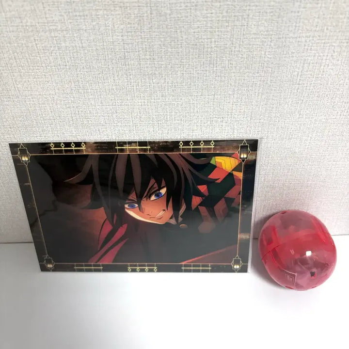 [BUNJANG] Demon Slayer: Kimetsu no Yaiba Mugen Train Edition Giyu Tomioka Swarasetai Gacha Figure / 귀멸의 칼날 귀칼 무한성편 기유 포스트 카드 스와라세타이 가챠 피규어