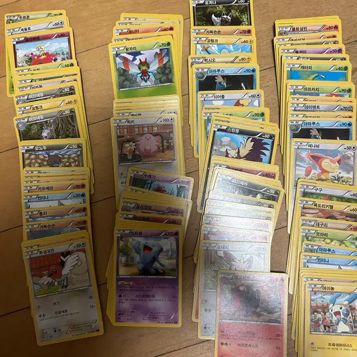 [BUNJANG] Pokemon TCG Common Cards Bundle (Approx. 450 pcs) / 포켓몬 카드 x/y (c등급) 약 450장