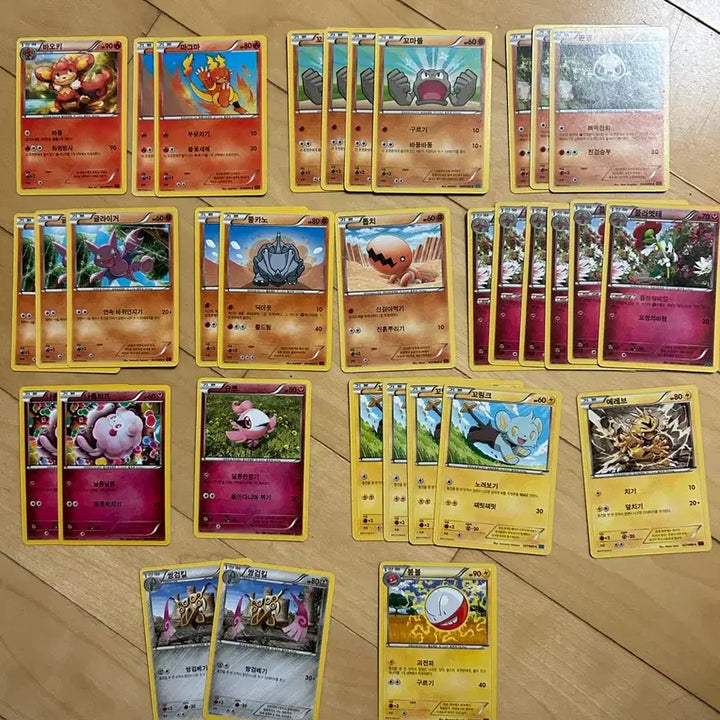 [BUNJANG] Pokemon TCG Common Cards Bundle (Approx. 450 pcs) / 포켓몬 카드 x/y (c등급) 모음