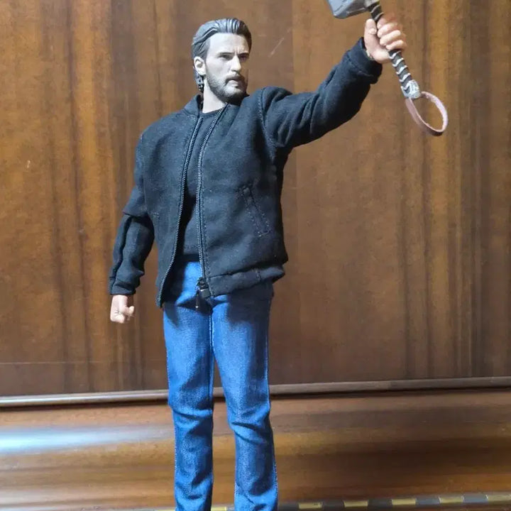 [BUNJANG] Custom Captain America Figure (Hot Toys Scale) / 핫토이x) 캡틴아메리카 커스텀