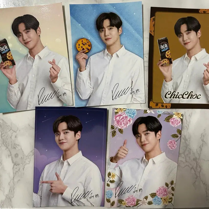 [BUNJANG] SF9 Rowoon ChokChok Photocard 5-Set / 칙촉 SF9 로운 포토카드 5종 세트