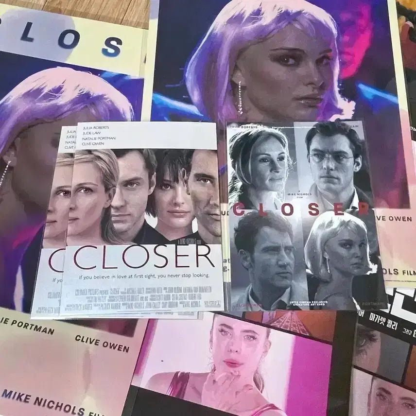 [BUNJANG] Closer (2021) Original A3 Poster, Art Card, Megabox Original Ticket / 클로저 2021 A3포스터 오리지널 아트카드 메가박스 오리지널티켓북포스터