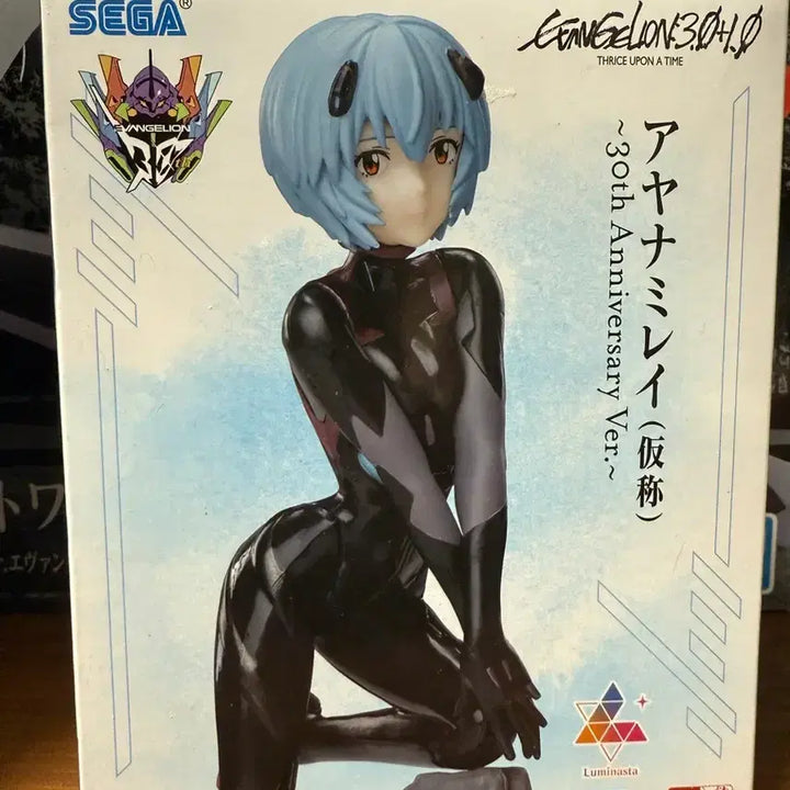 [BUNJANG] Sega Evangelion Ayanami Rei Luminasta 30th Anniversary Figure (Unsealed) / [정품/단순개봉/박스O] 에반게리온 아야나미 레이 루미나스타 피규어