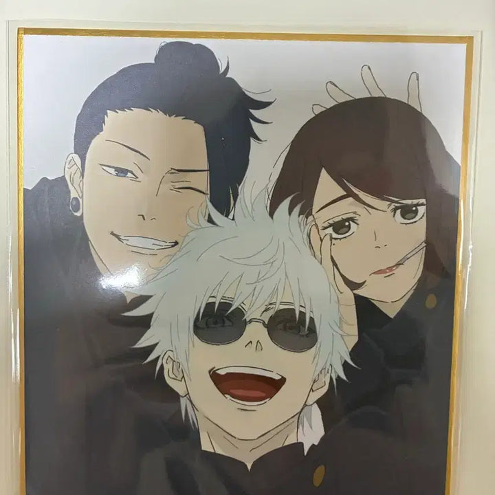 [BUNJANG] Jujutsu Kaisen Exhibition Kaigyoku Gyokusetu Gojo, Geto, Shoko Shikishi Art Board / 주술회전 전시회 회옥옥절 고죠,게토,쇼코 색지 굿즈