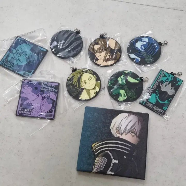 [BUNJANG] My Hero Academia Rubber Charms Bundle Set / 히로아카 나히아 러버참 일괄